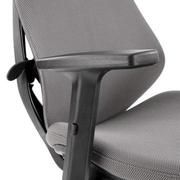 Фото1.Кресло офисное Halmar RUBIO Серый/Черный